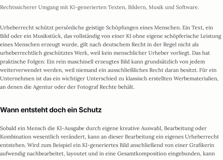 Leseprobe aus Modul 5: Urheberrecht